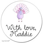 Sugar Cookie Gift Stickers - Gobble Pastel